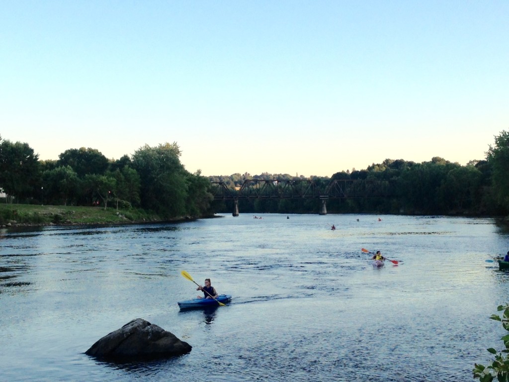 Paddle After Hours on the Androscoggin River